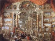 Picture Gallery with views of Modern Rome Giovanni Paolo Pannini